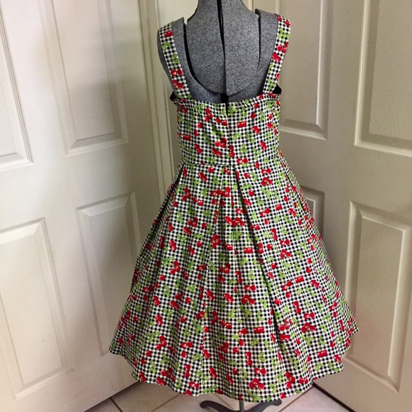 🍒 RETRO handmade PLUS-SIZE dress! - Picture 2 of 8